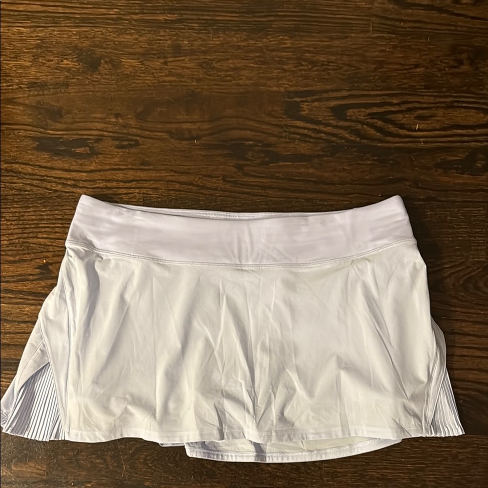 lululemon ‘Play Off the Pleats’ lavemdar skirt